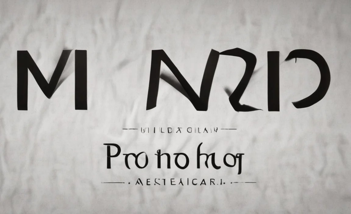 NOIR Font Info Table: