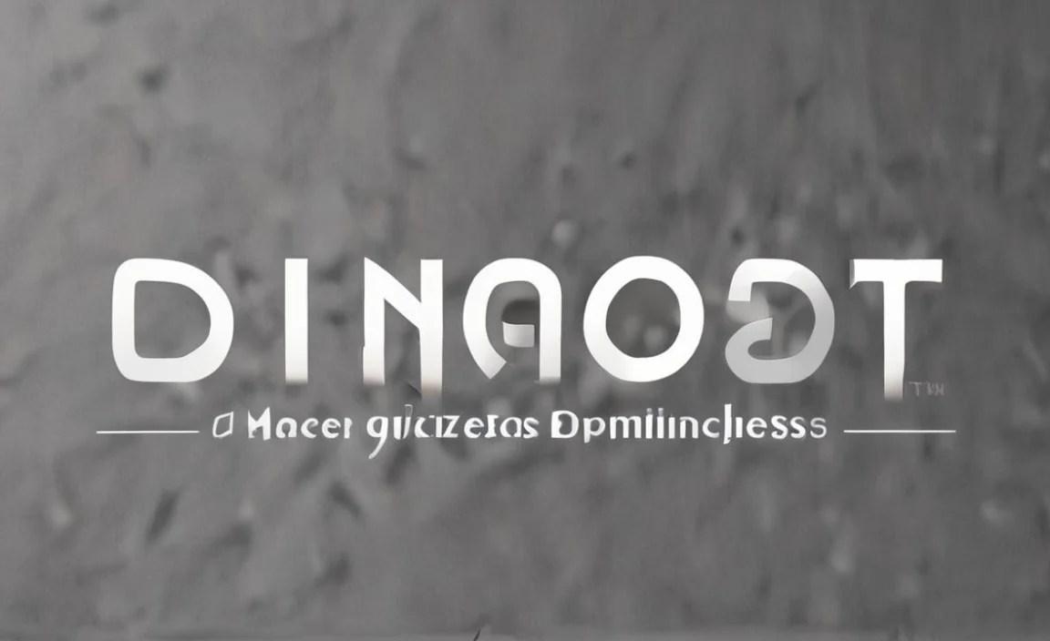 Notable Uses: Dinot Font