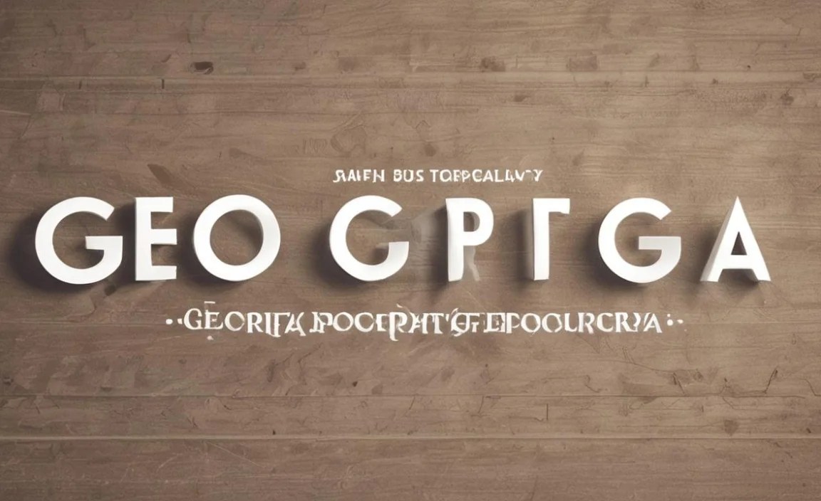 Notable Uses: Georgia Font