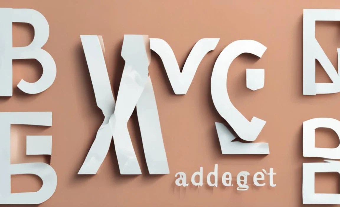 Notable Uses Of Adget Sans