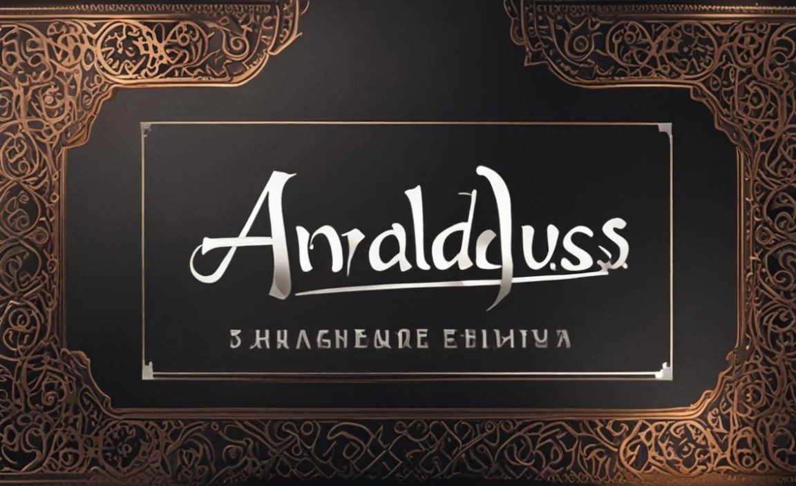 Notable Uses Of Andalus