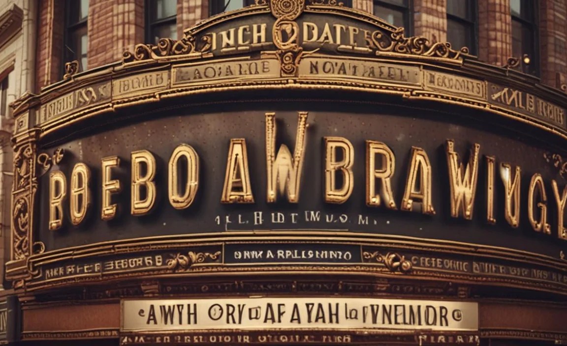 Notable Uses Of Broadway