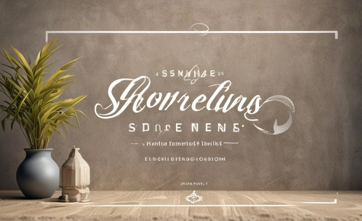 Opentype Features: