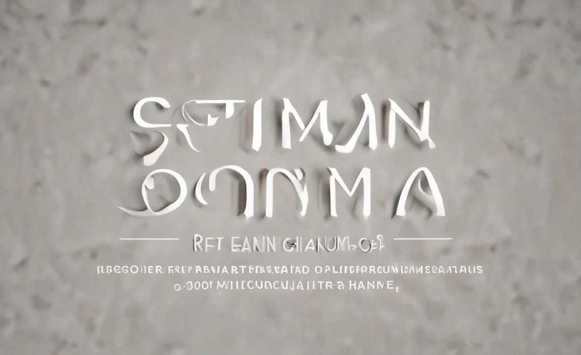 Optima Font Info Table: