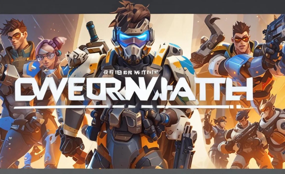 Overwatch Font Character Map: