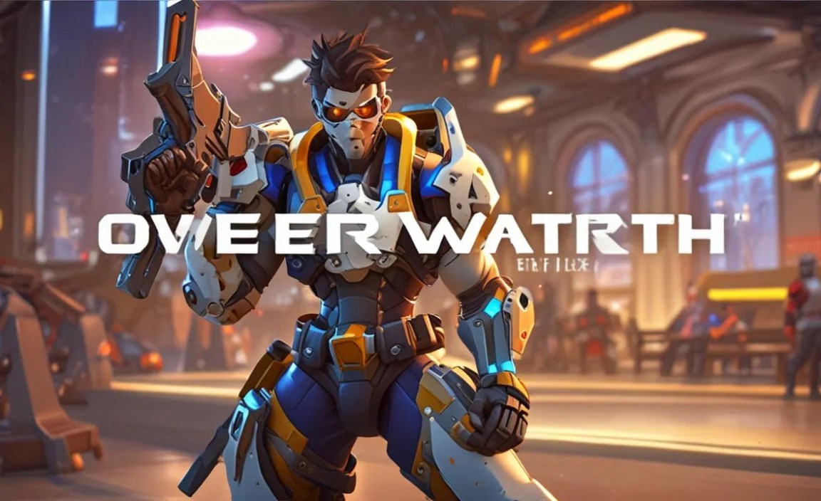 Overwatch Font Found In Use