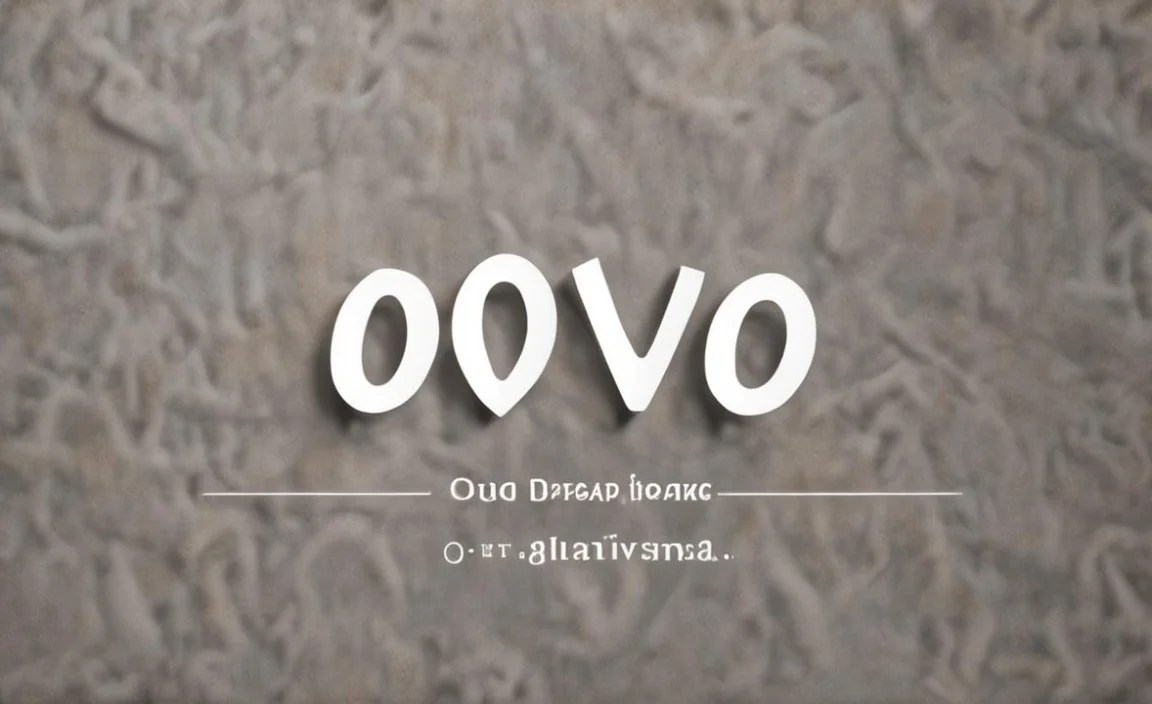 Ovo Font Character Map: