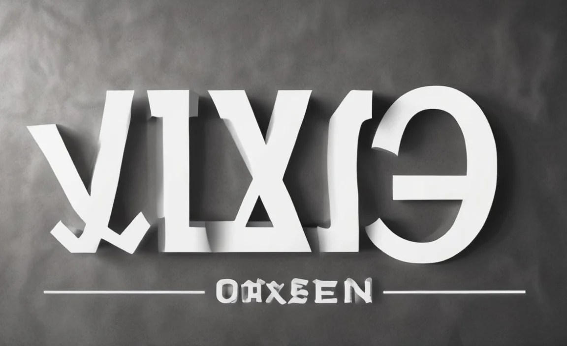 Oxygen Font Info Table: