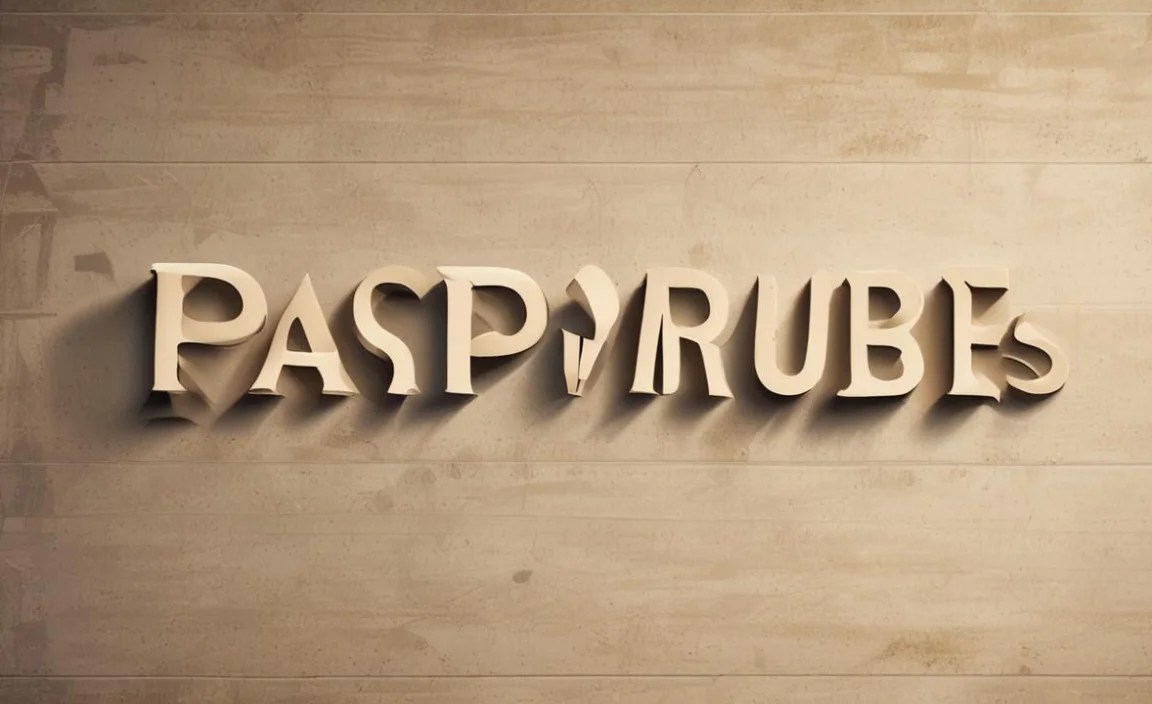 Papyrus Font Info Table: