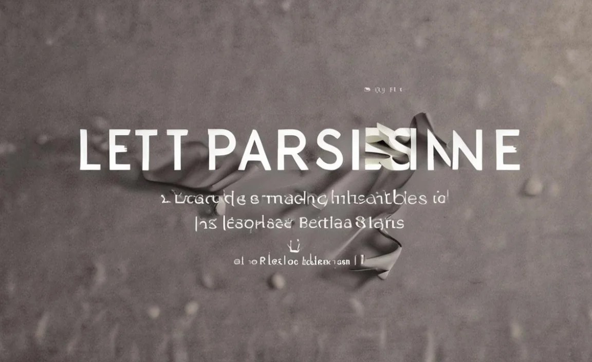 Parisienne Font Info Table: