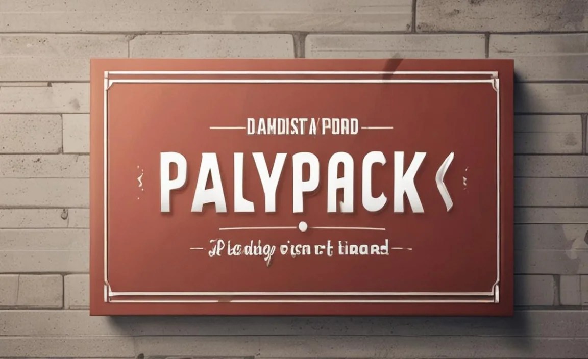 Payback Font Info Table:
