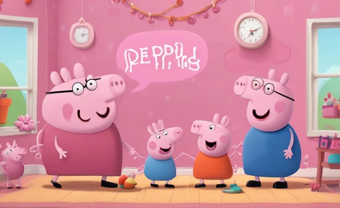 Peppa Pig Font Info Table: