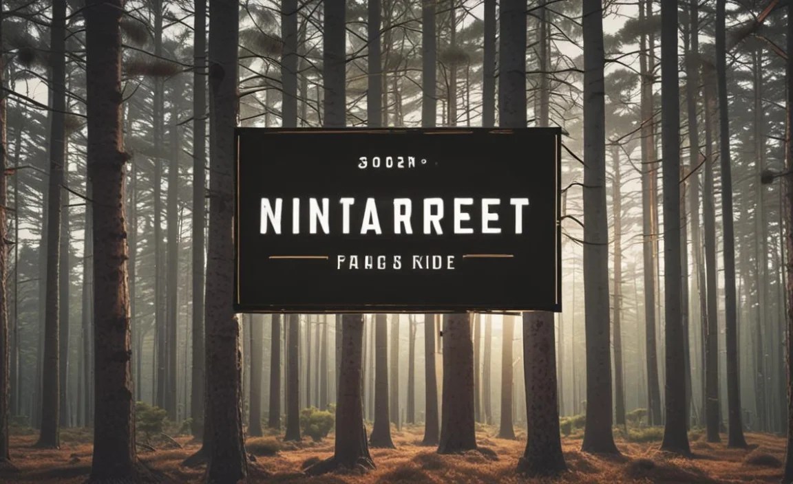 Pine Forest Font Info Table: