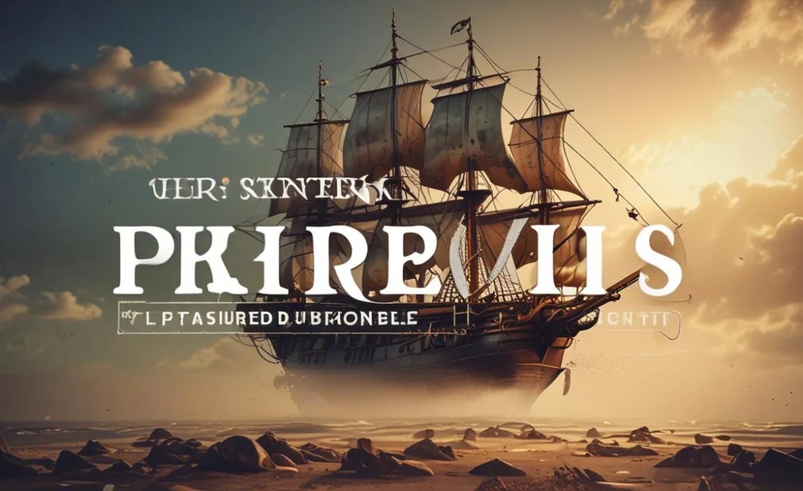 Pirate Font Character Map: