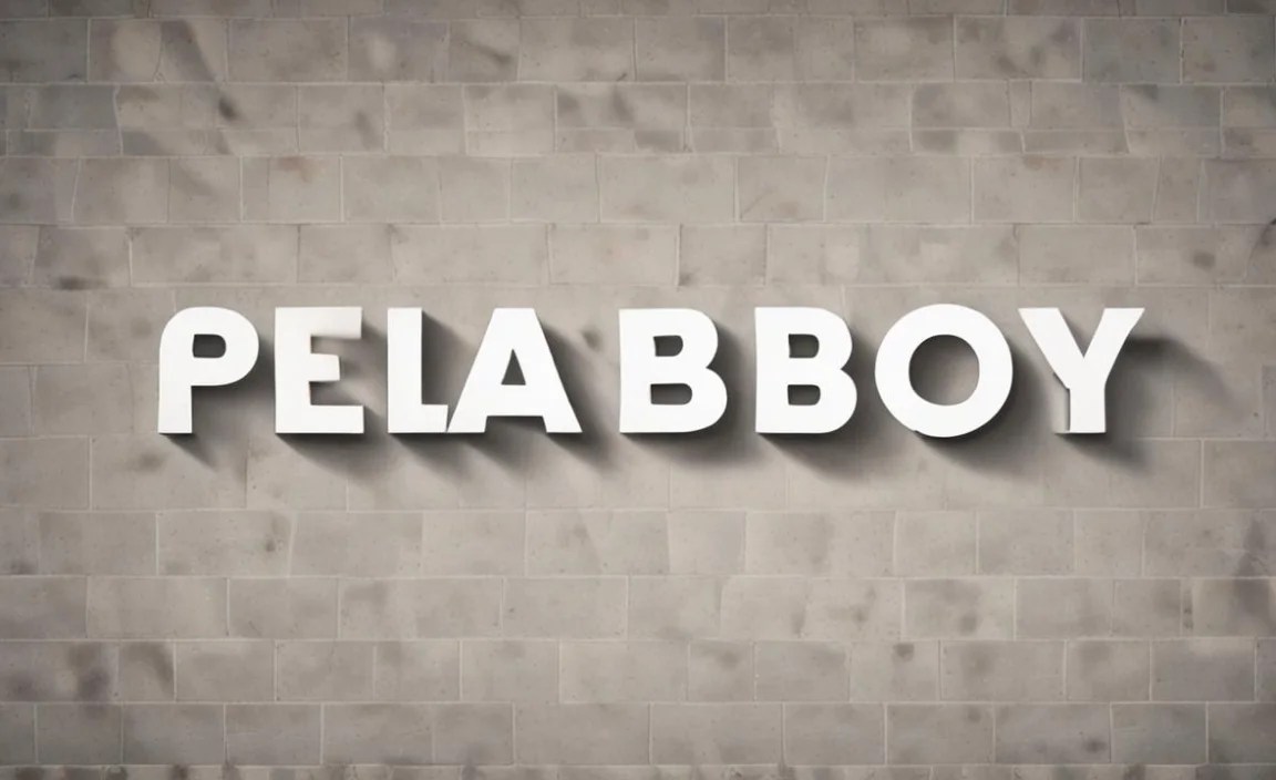 Playboy Font Found In Use