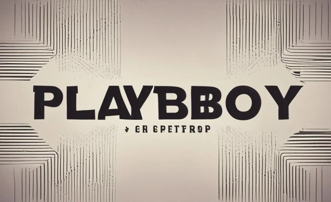 Playboy Font Info Table: