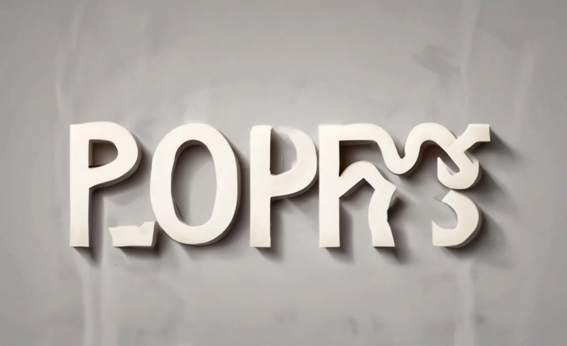 Porky&rsquo;s Font Character Map: