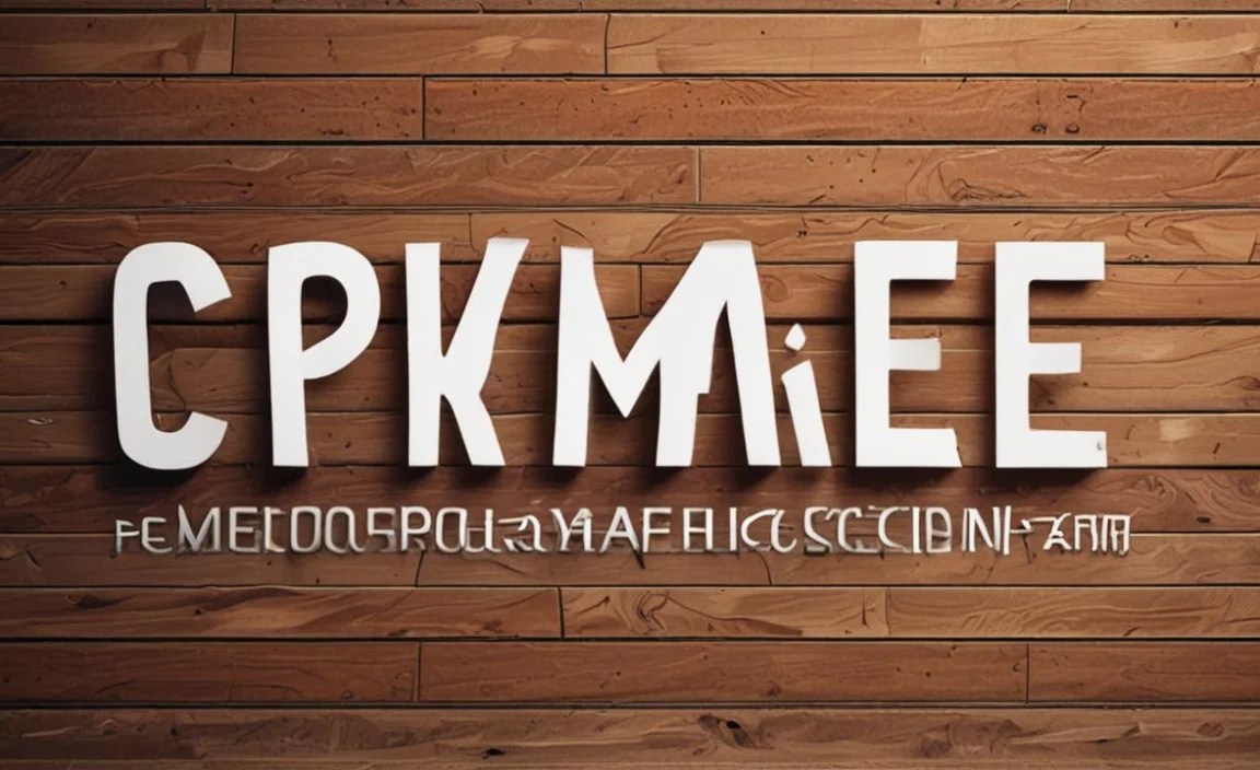 Prime Font Character Map: