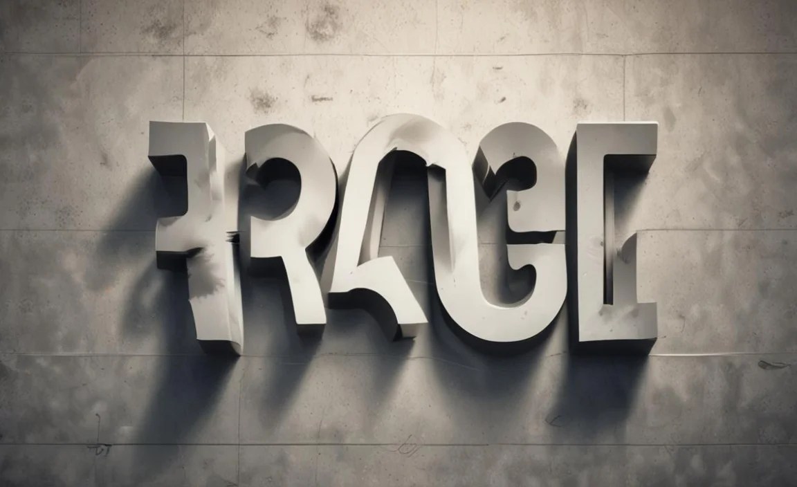 Rage Font Character Map: