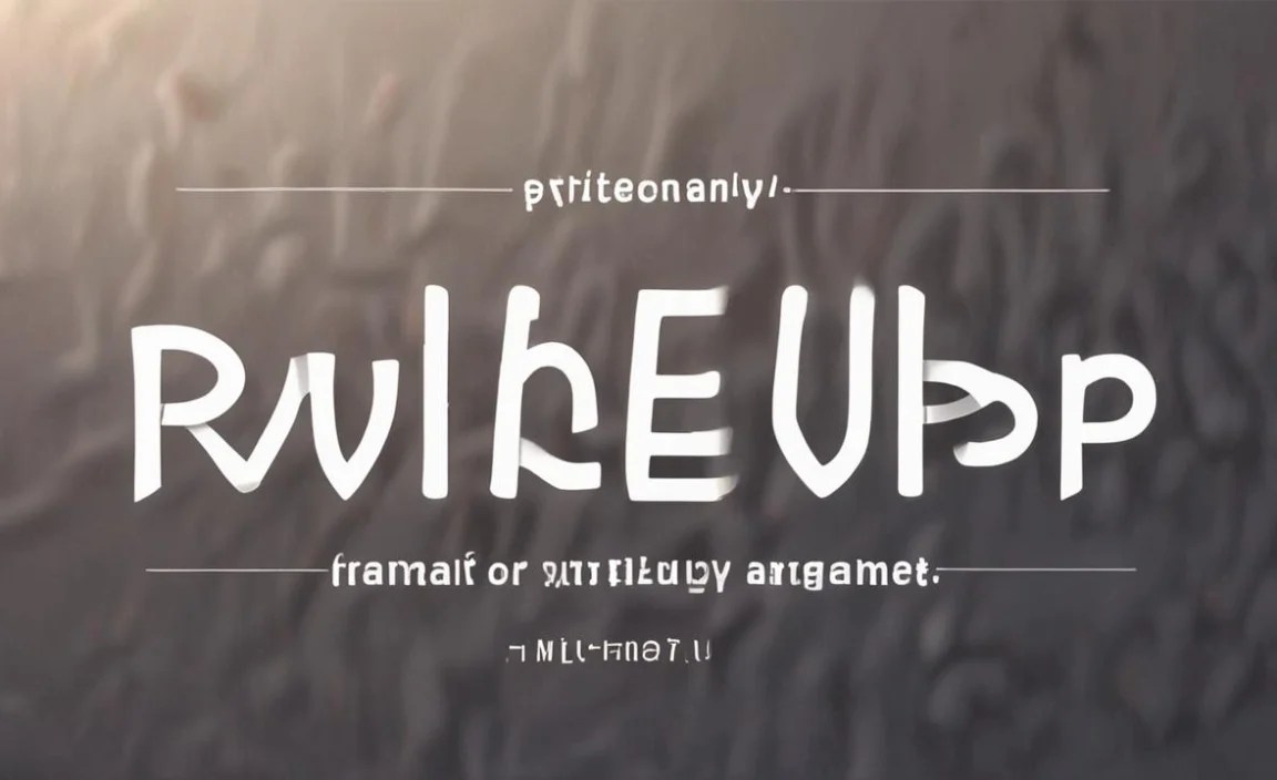 Related/Similar Fonts