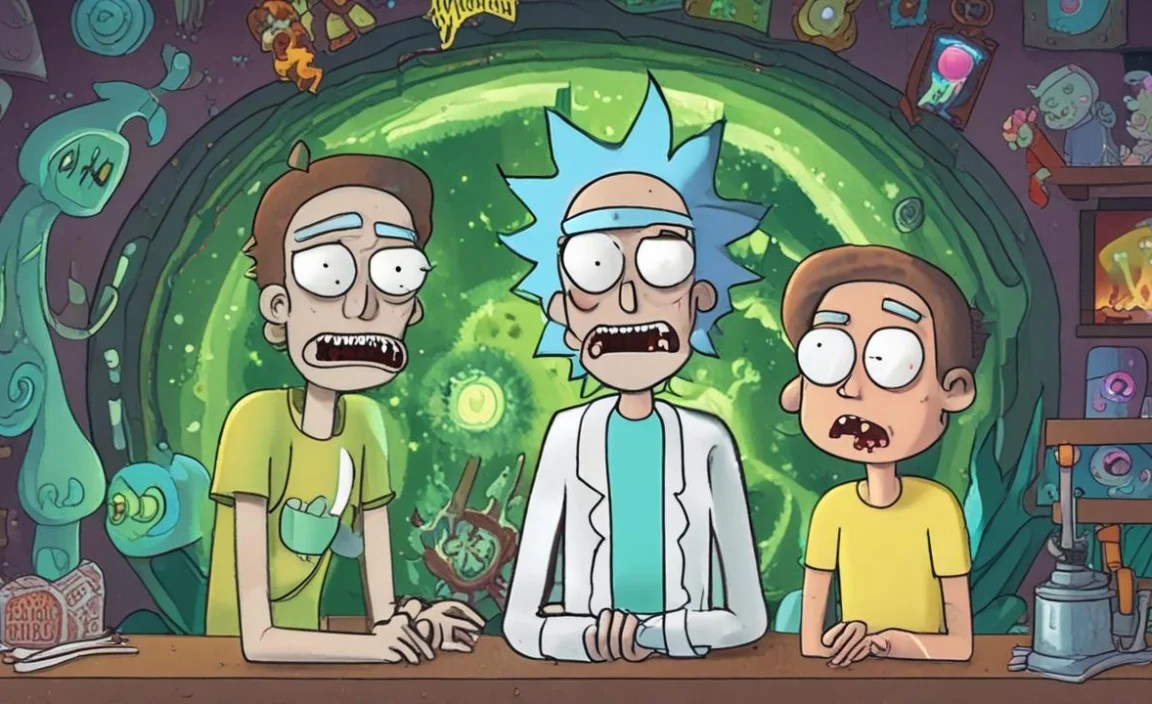 Rick And Morty Font Info Table: