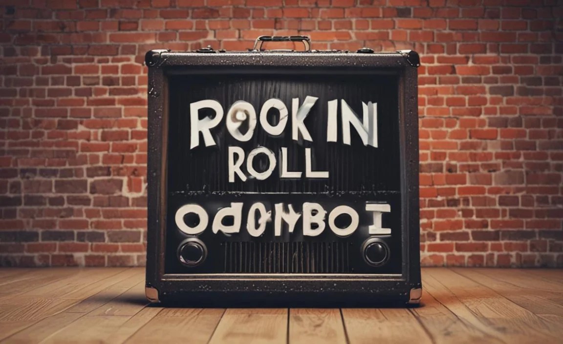 Rock’n Roll Font Character Map: