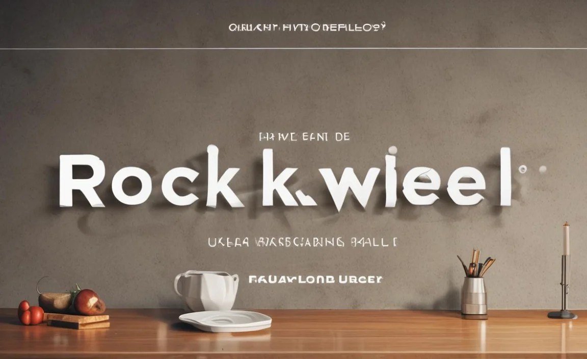 Rockwell Font Found In Use