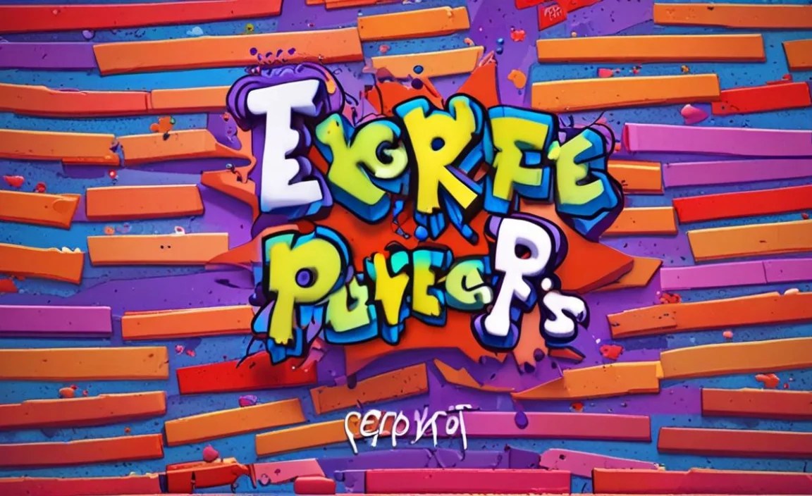 Rugrats Font Character Map: