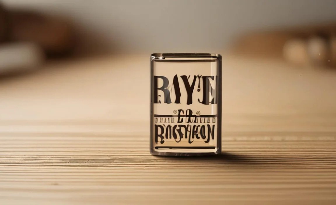 Rye Font Character Map: