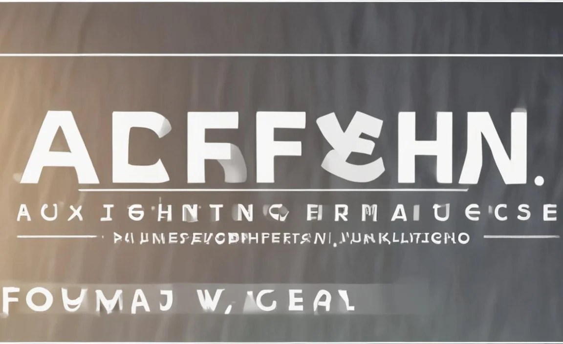 Sans Serif Fonts