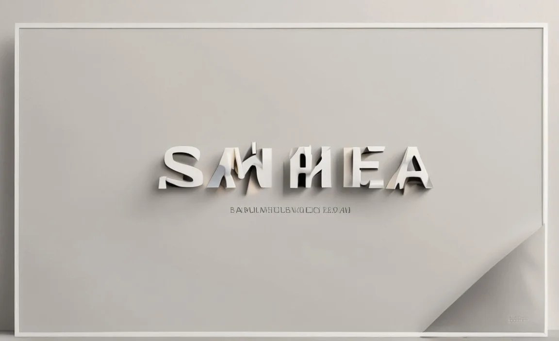 Sant’Elia Font Character Map: