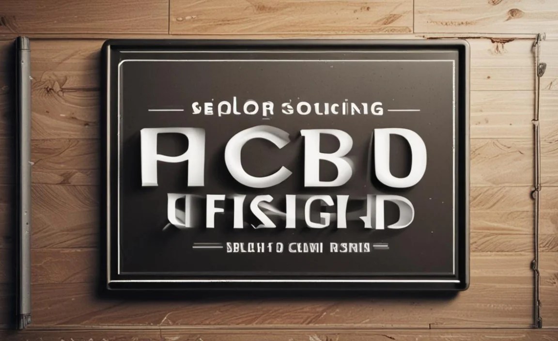 Scratched Font Character Map: