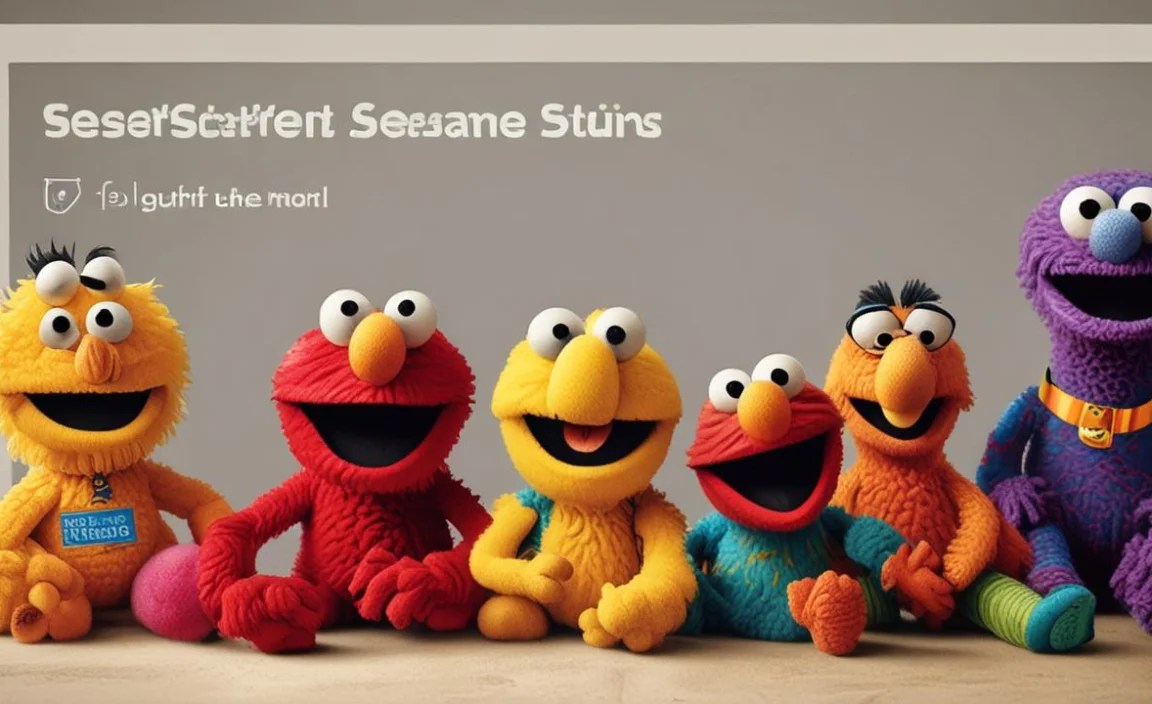 Sesame Street Font Info Table: