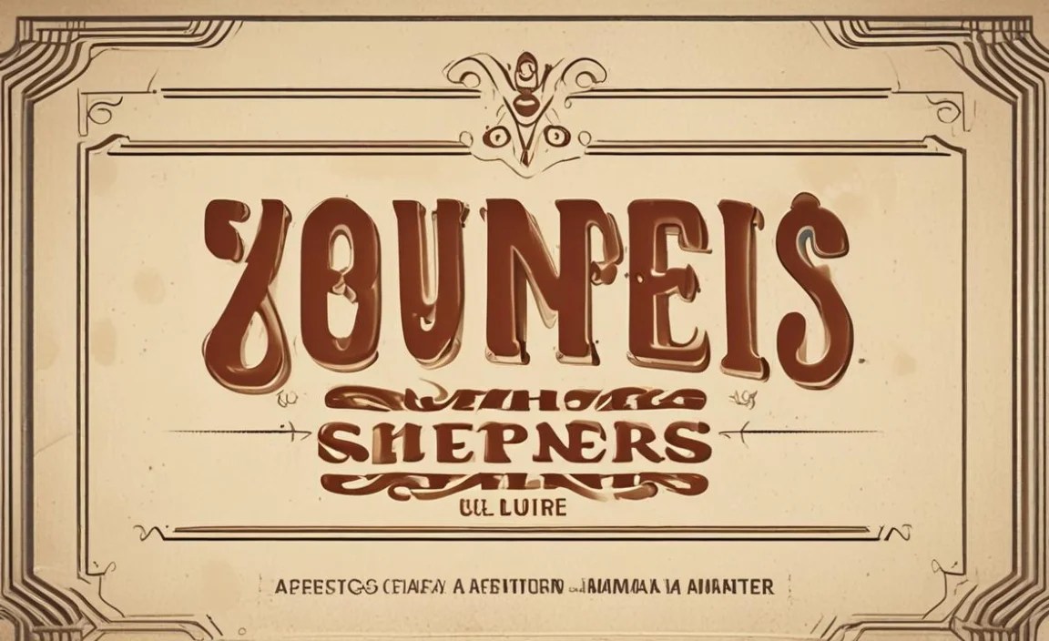 Seventies Font Character Map:
