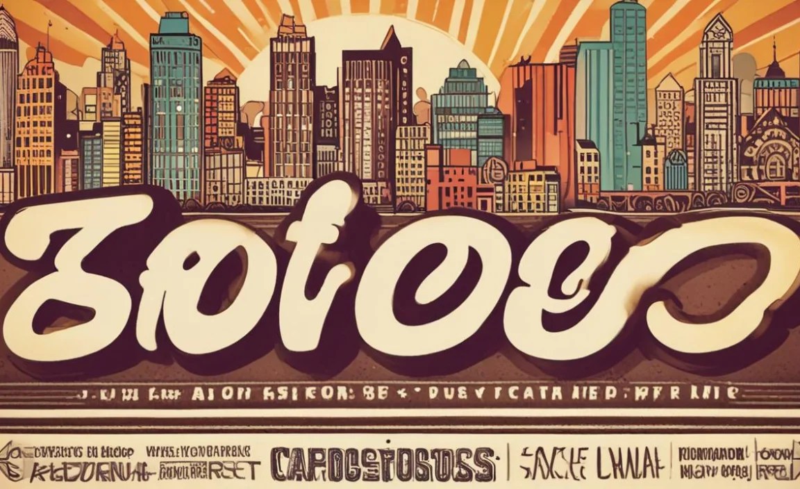 Seventies Font Info Table: