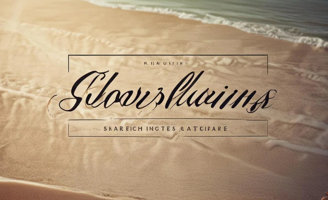 Shorelines Script Font Info Table: