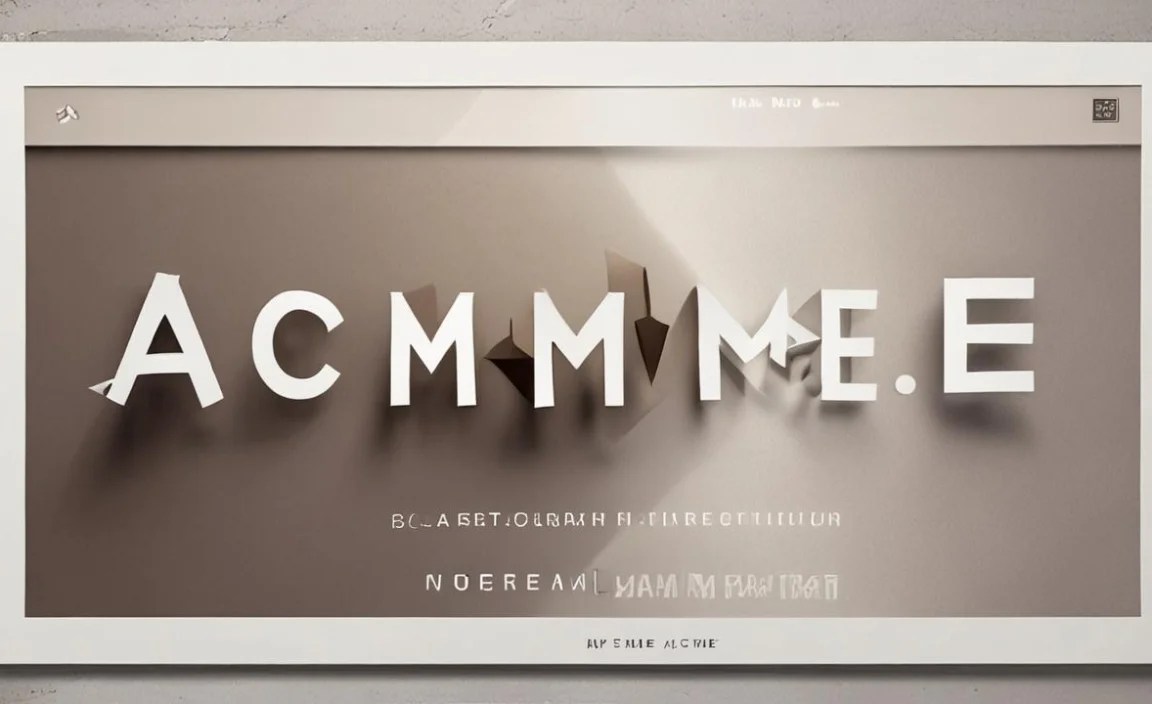 Similer Font