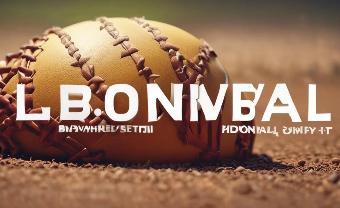 Softball Font Character Map: