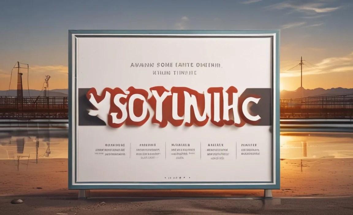 Sonic Font Character Map: