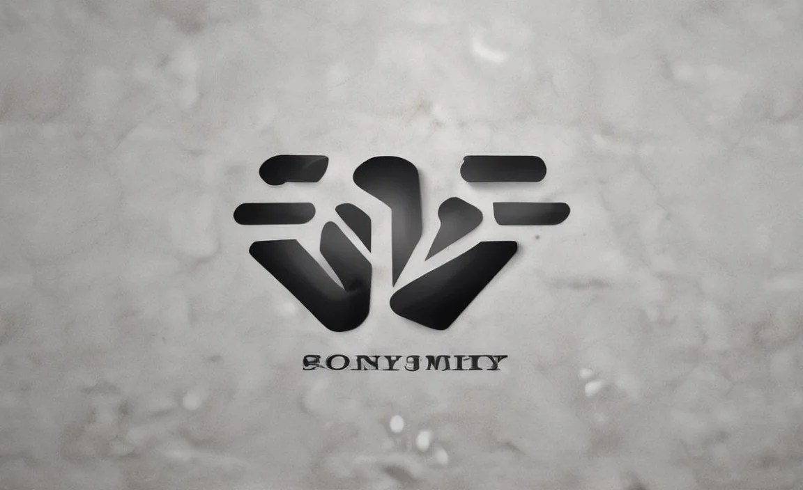 Sony Logo Font Character Map:
