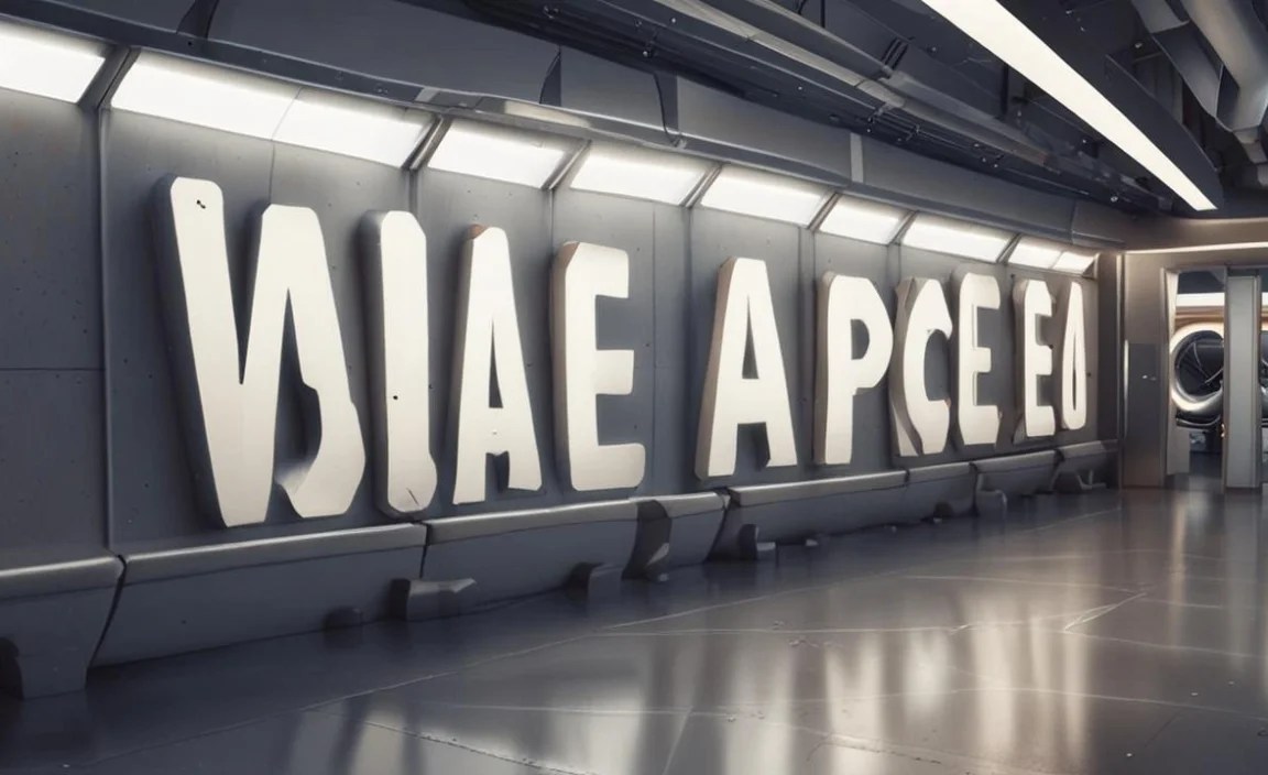 Space Age Font Info Table: