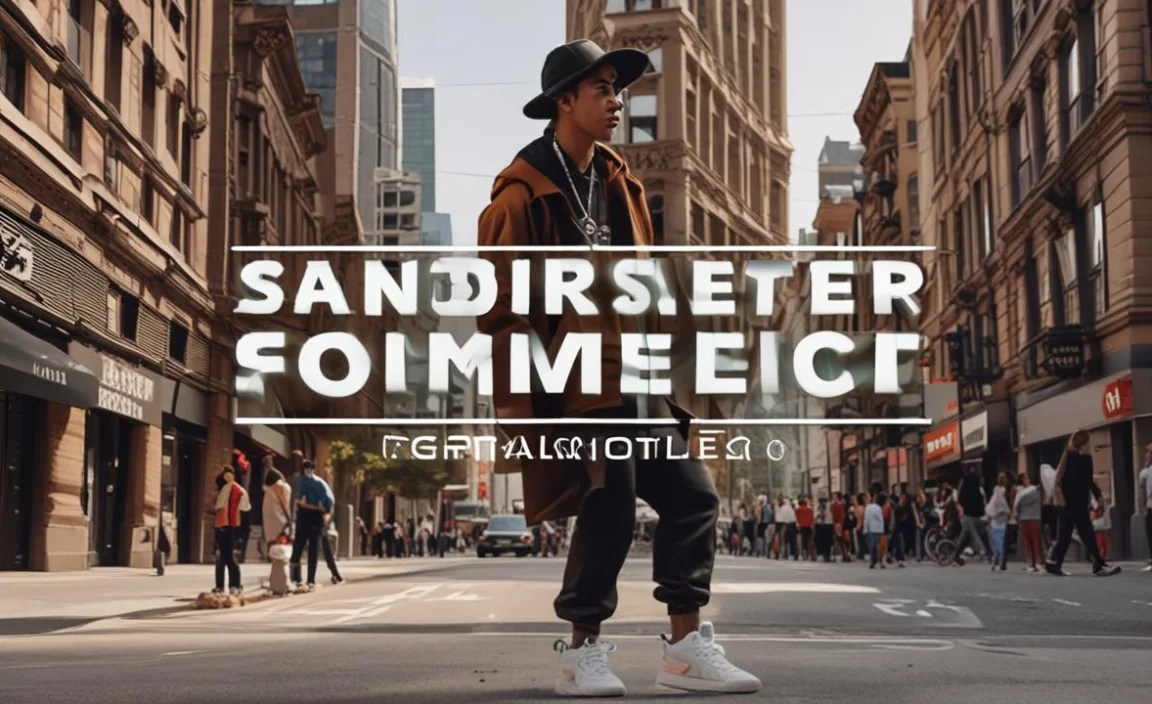 Streetwear Font Character Map: