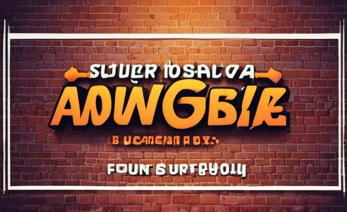 Super Funky Font Info Table: