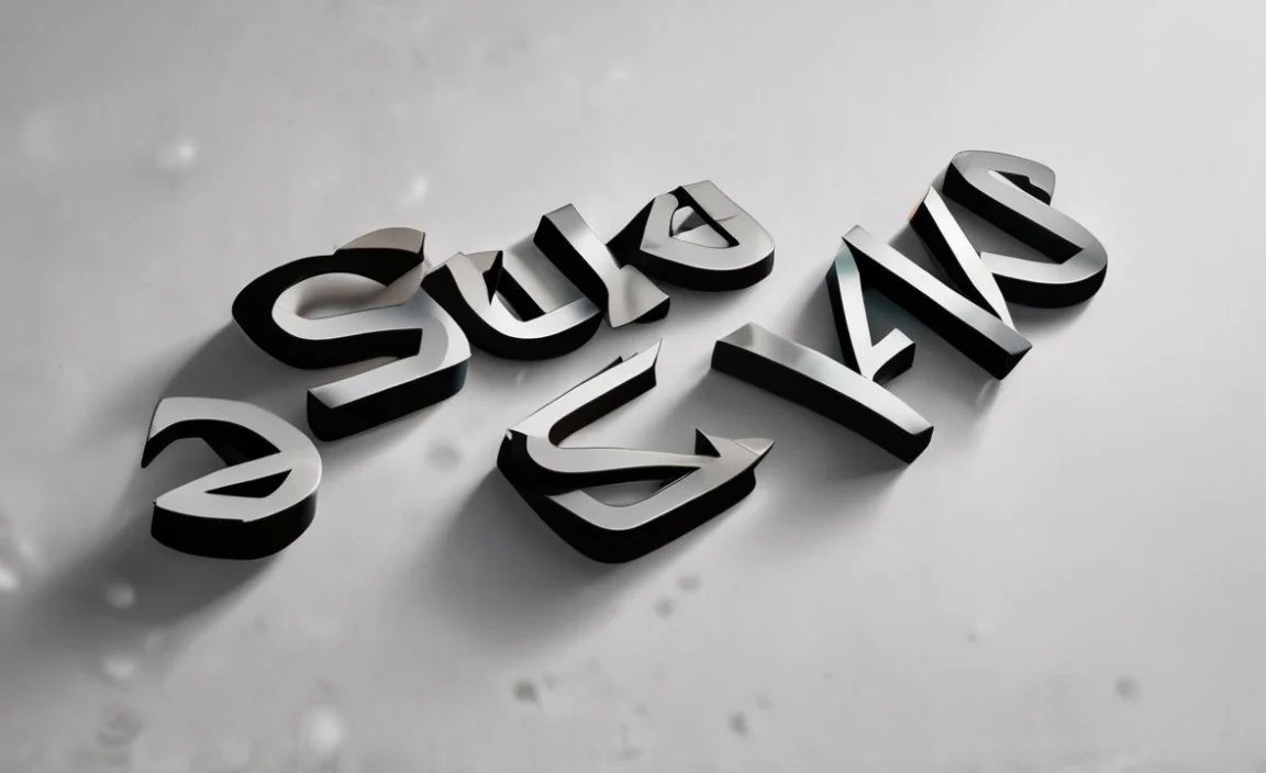 Suzuki Font Character Map:
