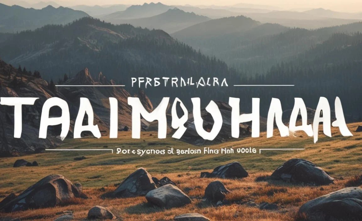 Tahoma Font Info Table: