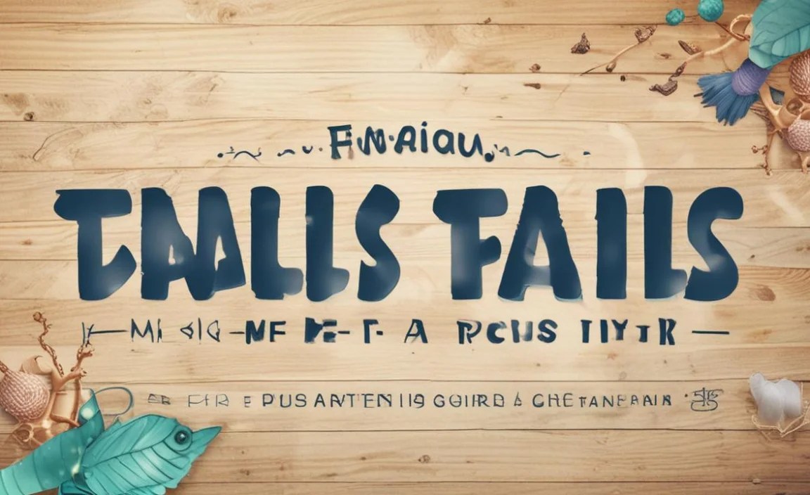 Tails Mermaid Font Character Map: