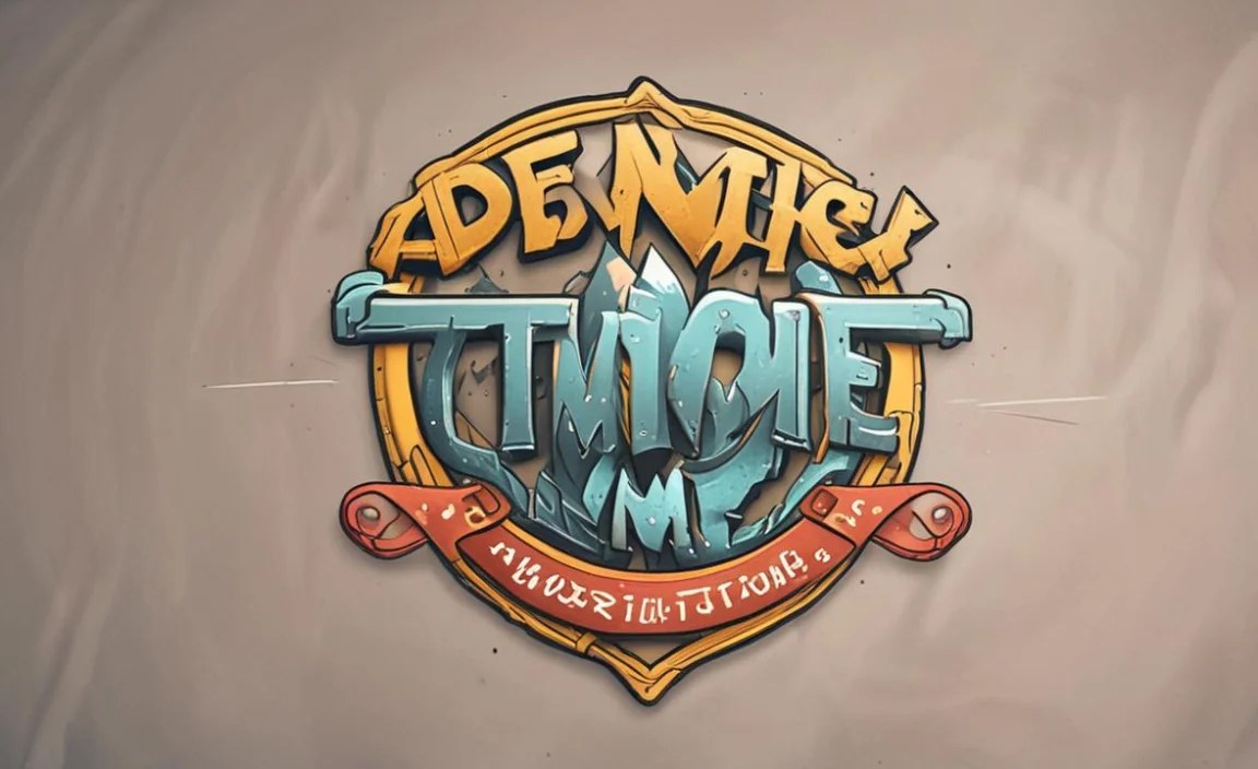 The Adventure Time Logo Font Found In Use