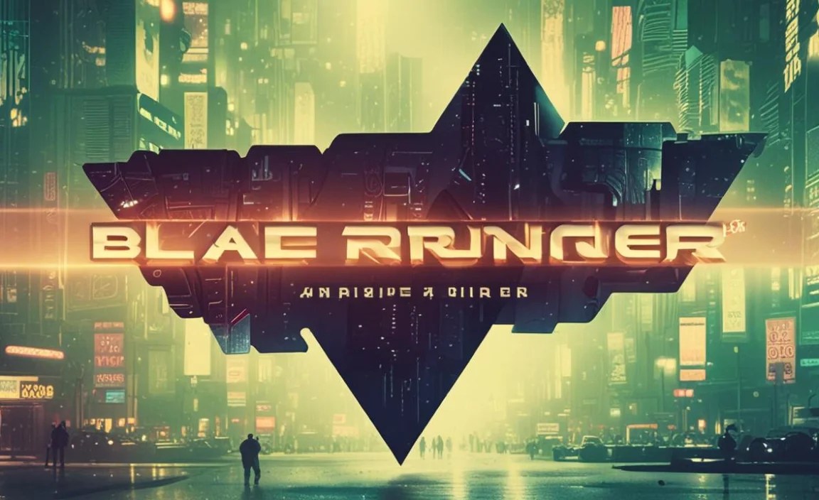 The Blade Runner Font Found In Use