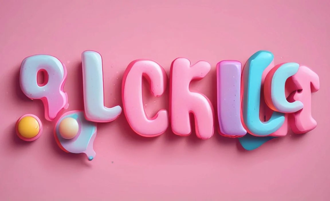 The BubbleGum Font Found In Use