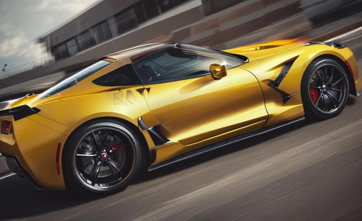 The Corvette Font Found In Use